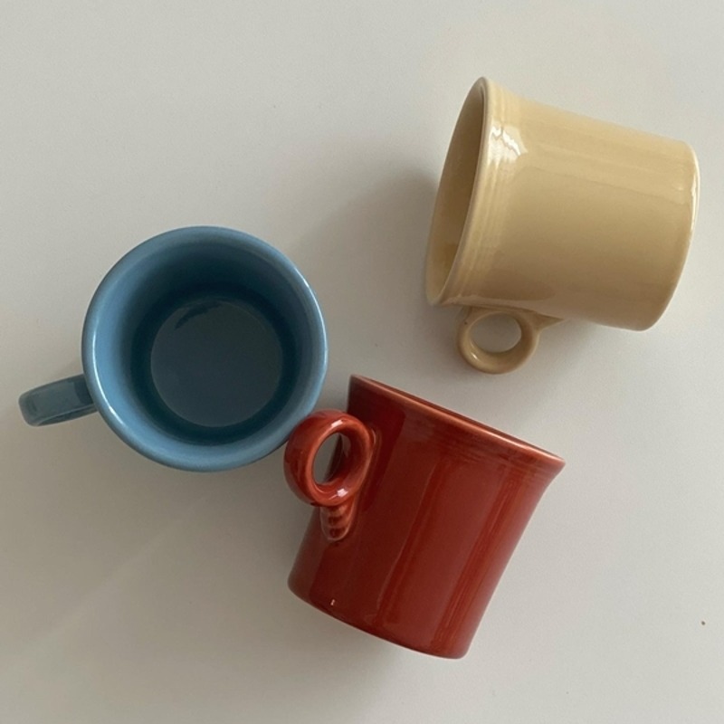 ring handle mug (3 colors)